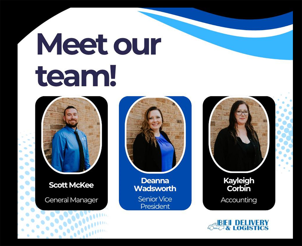 Meet Our Team: Scott McKee, Deanna Wadsworth, Kayleigh Corbin